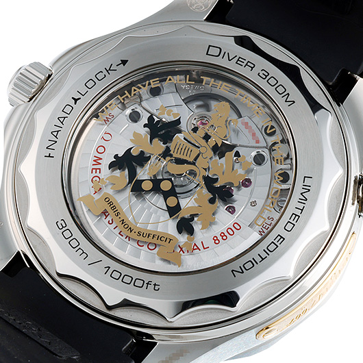 オメガ シーマスター300M コーアクシャル マスタークロノメーター ジェームズ・ボンド リミテッド 210.22.42.20.01.004 ブラック 中古 サブカット 3枚目