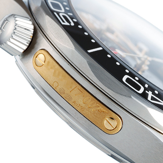 オメガ シーマスター300M コーアクシャル マスタークロノメーター ジェームズ・ボンド リミテッド 210.22.42.20.01.004 ブラック 中古 サブカット 4枚目