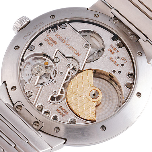 ルイ・ヴィトン タンブール オートマティック W1ST20 ブルー 中古 サブカット 3枚目