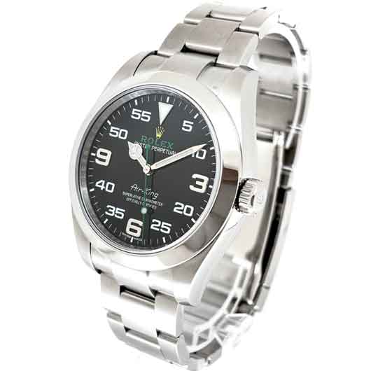 ロレックス エアキング 116900 ブラック 中古 サブカット 1枚目