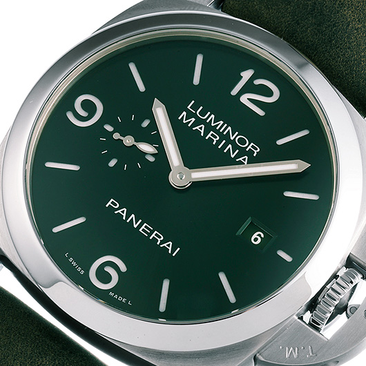 パネライ ルミノールマリーナ チタニオ PAM03325 グリーン 新品 サブカット 1枚目