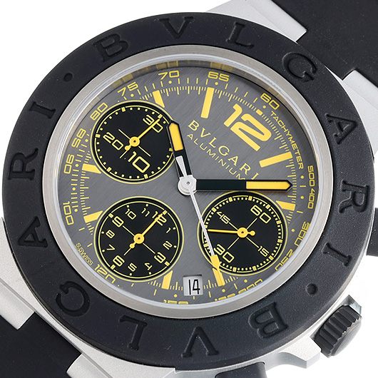 ブルガリ アルミニウム ウォッチ 103893 チャコールグレー 未使用品 サブカット 1枚目