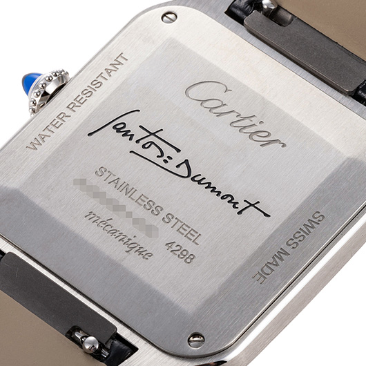 カルティエ サントス　デュモン WSSA0046 ブラック 未使用品 サブカット 3枚目