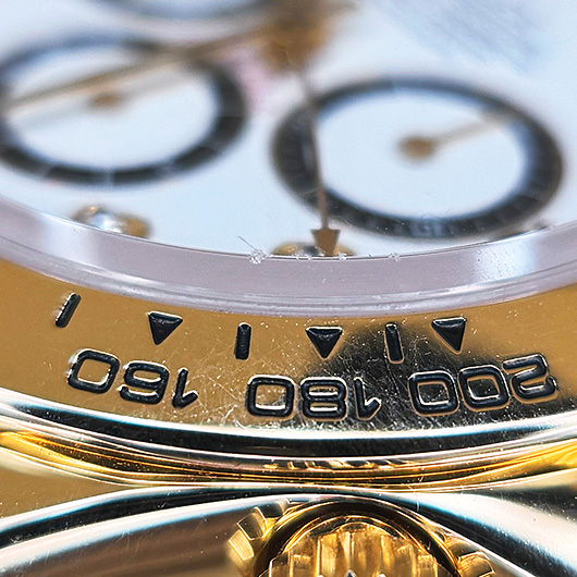 ロレックス デイトナ 16518G ホワイト 中古 サブカット 4枚目