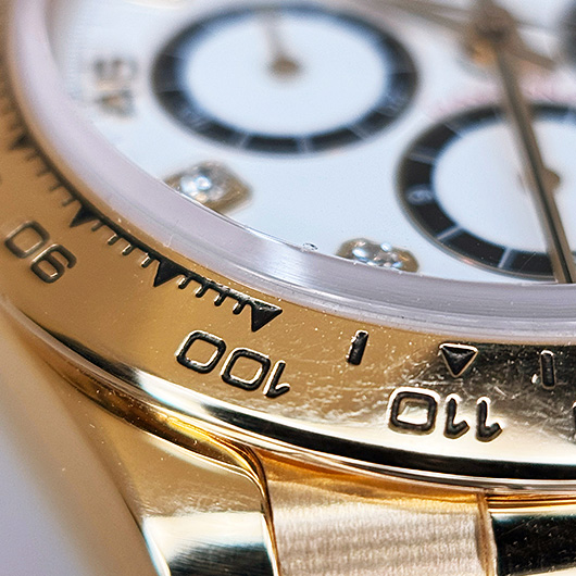 ロレックス デイトナ 16518G ホワイト 中古 サブカット 5枚目