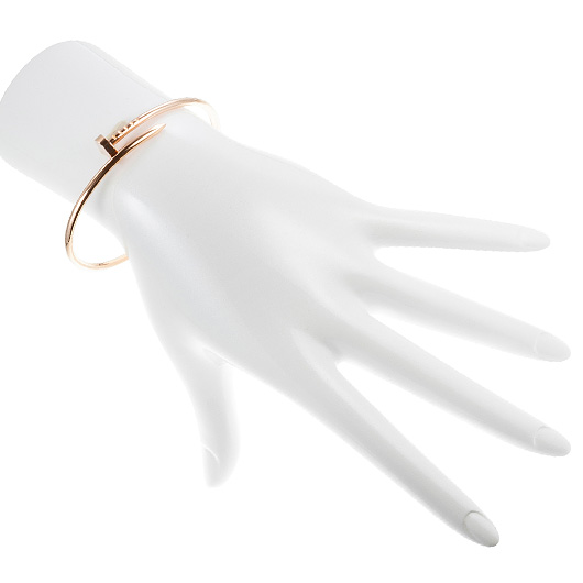 カルティエ ジュスト アン クル ブレスレット SM ピンクゴールド 中古 サブカット 1枚目