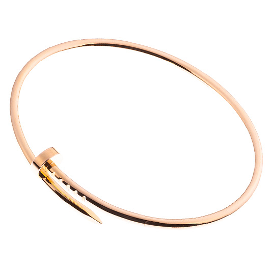 カルティエ ジュスト アン クル ブレスレット SM ピンクゴールド 中古 サブカット 3枚目