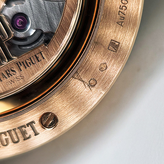 オーデマ・ピゲ コード 11.59 バイ オーデマ・ピゲ クロノグラフ 26393OR.OO.A321CR.01 ブルー 中古 サブカット 4枚目