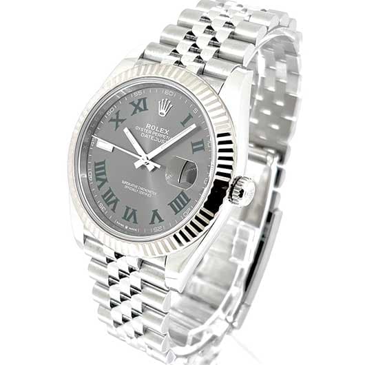 ロレックス デイトジャスト41 126334 スレート（グレー） 中古 サブカット 1枚目