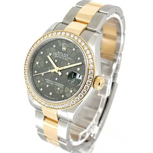 ロレックス デイトジャスト 278383RBR グリーン 中古 サブカット 1枚目