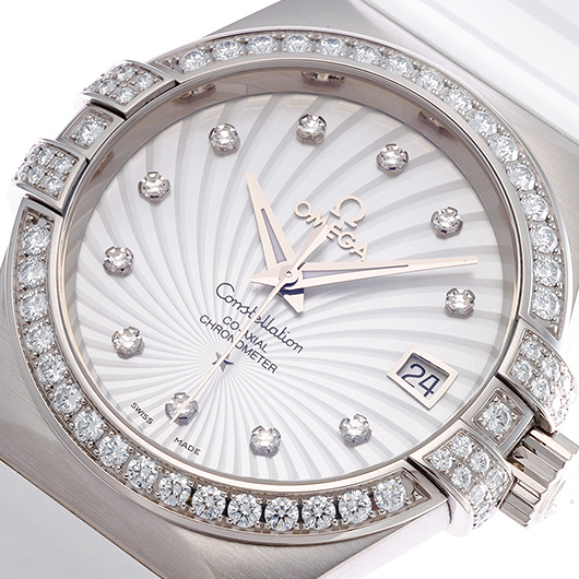 オメガ コンステレーション 123.57.35.20.55.005 ホワイト 新品 サブカット 1枚目