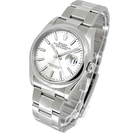 ロレックス デイトジャスト36 126200 シルバー 中古 サブカット 1枚目