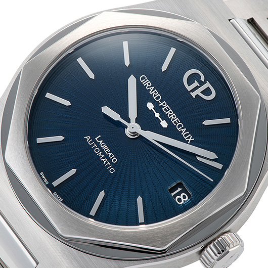 ジラールペルゴ ロレアート ジャパン リミテッドエディション 81010-11-3310-1GM 藍色 未使用品 サブカット 1枚目