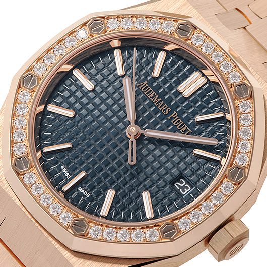 オーデマ・ピゲ ロイヤルオーク オートマティック 15551OR.ZZ.1356OR.05 ナイトブルー 新品 サブカット 1枚目