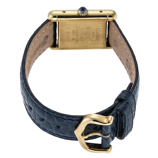 カルティエ マストタンク SM ヴェルメイユ --- ブルー 中古 サブカット 2枚目