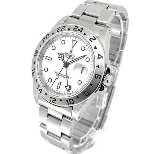 ロレックス エクスプローラーⅡ 16570 ホワイト 中古 サブカット 1枚目