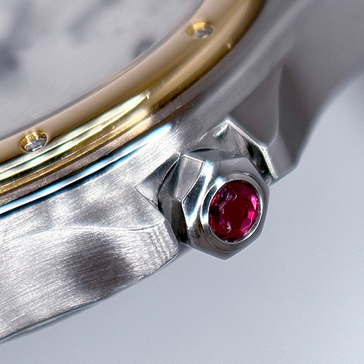 カルティエ サントス ロンド GMT 150周年記念 W20038R3 シルバー 中古 サブカット 3枚目