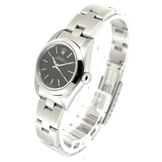 ロレックス オイスター パーペチュアル 76080 ブラック 中古 サブカット 1枚目