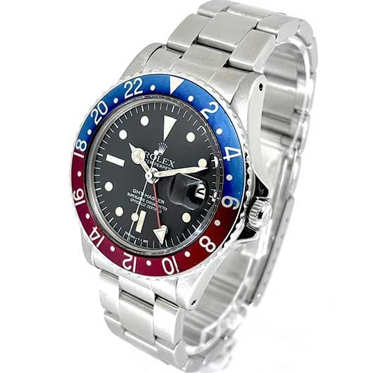 ロレックス GMTマスター 1675 ブラック アンティーク サブカット 1枚目