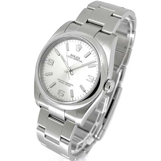 ロレックス オイスター パーペチュアル 116000 シルバー 中古 サブカット 1枚目