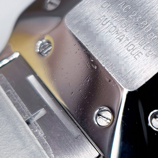 カルティエ サントスガルベLM 45168381 ボルドー 中古 サブカット 5枚目