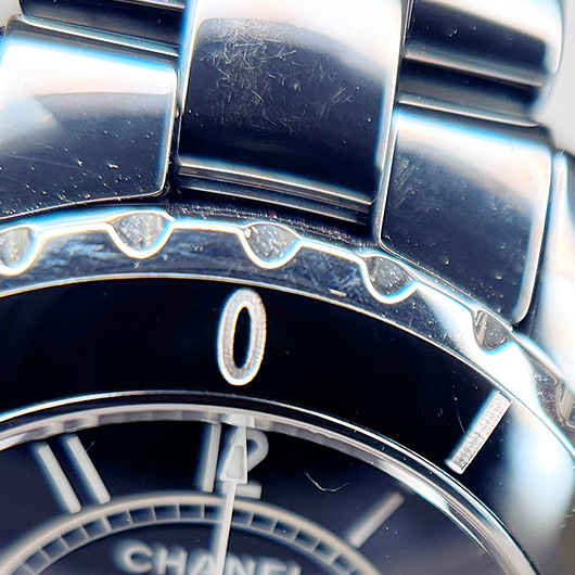 シャネル J12 クロノグラフ H0940 ブラック 中古 サブカット 8枚目