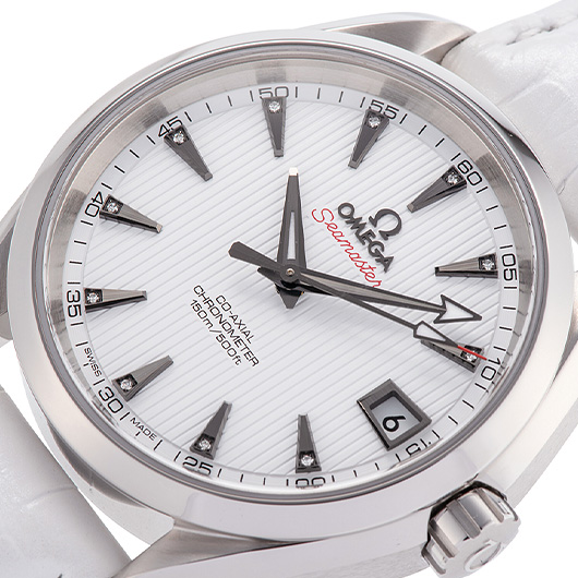 オメガ シーマスターアクアテラ 231.13.39.21.54.001 ホワイト 新品 サブカット 1枚目