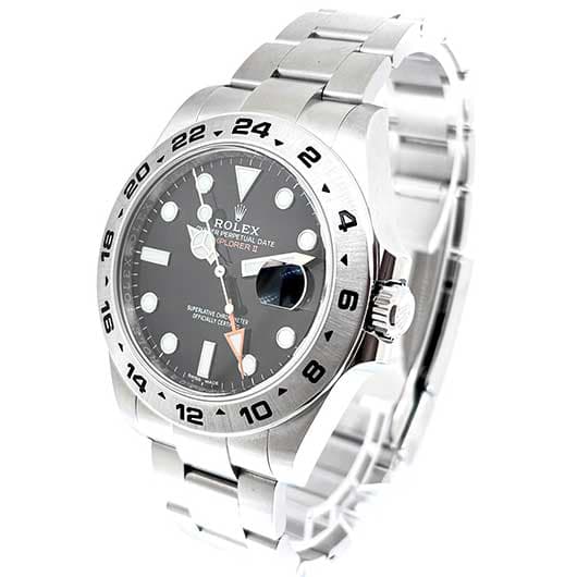 ロレックス エクスプローラーⅡ 216570 ブラック 中古 サブカット 1枚目