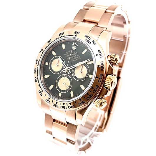 ロレックス デイトナ 116505 ブラック/ピンク 中古 サブカット 1枚目