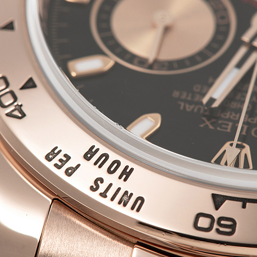 ロレックス デイトナ 116505 ブラック/ピンク 中古 サブカット 3枚目