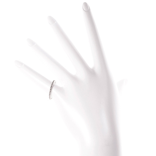 ヴァンクリーフ＆アーペル ペルレ リング ホワイトゴールド 中古 サブカット 1枚目