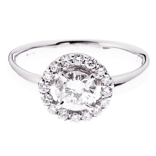 ノーブランド ダイヤモンド リング J1223SQL99 プラチナ 中古 サブカット 4枚目