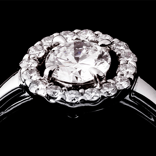 ノーブランド ダイヤモンド リング J1223SQL99 プラチナ 中古 サブカット 5枚目