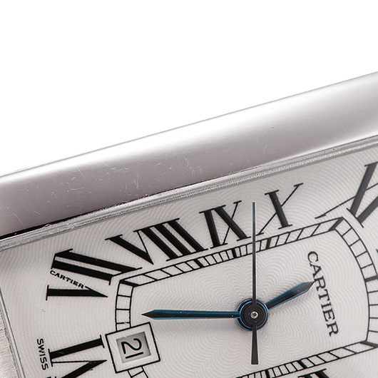 カルティエ タンクアメリカン MM W2603656 シルバー 中古 サブカット 5枚目