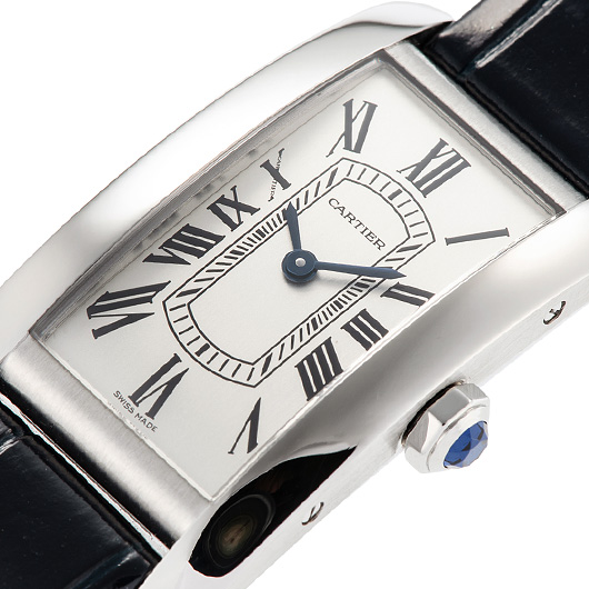 カルティエ タンクアメリカン SM WSTA0082 シルバー 中古 サブカット 1枚目
