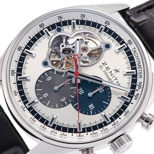 ゼニス クロノマスター 1969 03.2040.4061/69.C496 シルバー/グレー/ブルー 中古 サブカット 1枚目