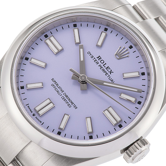 ロレックス オイスター パーペチュアル41 134300 ラベンダー 新品 サブカット 1枚目