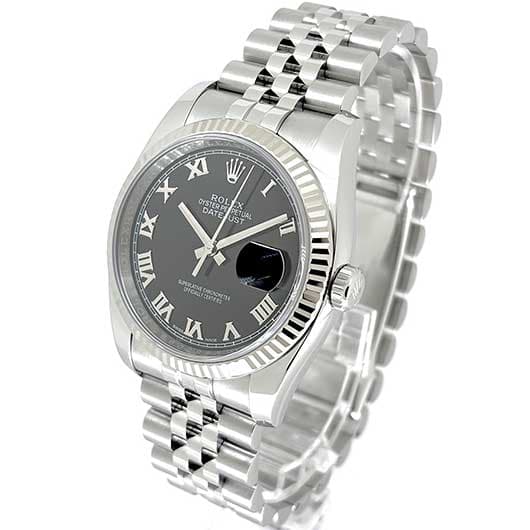 ロレックス デイトジャスト 116234 ブラック 中古 サブカット 1枚目