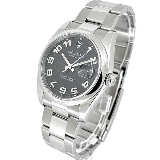 ロレックス デイトジャスト 116200 ブラック 中古 サブカット 1枚目