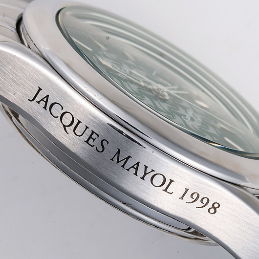 オメガ シーマスター120 ジャックマイヨール 2586-70 グリーン 中古 サブカット 4枚目