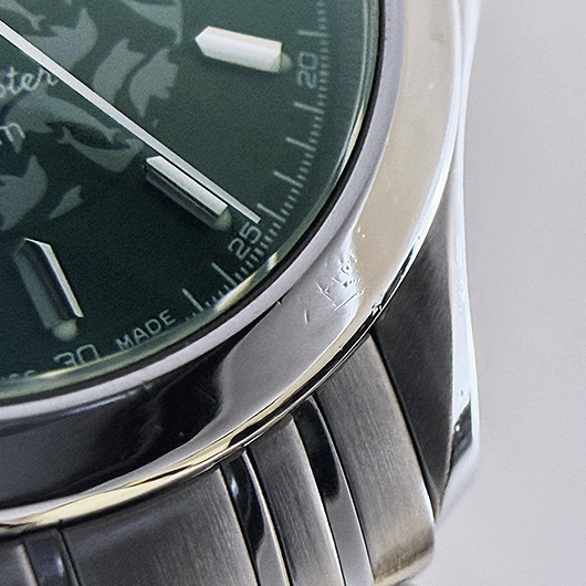 オメガ シーマスター120 ジャックマイヨール 2586-70 グリーン 中古 サブカット 5枚目
