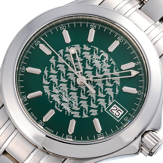 オメガ シーマスター ジャック・マイヨール リミテッド 2506-70 グリーン 中古 サブカット 1枚目