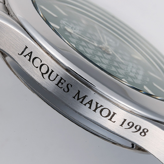 オメガ シーマスター ジャック・マイヨール リミテッド 2506-70 グリーン 中古 サブカット 4枚目