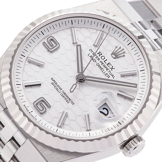 ロレックス ランドドゥエラー 127334 ホワイト 新品 サブカット 1枚目