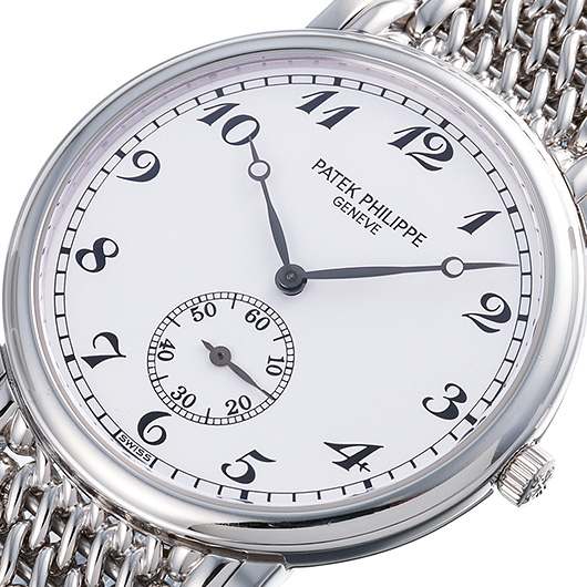 パテックフィリップ カラトラバ オフィサー 5022/1G-010 ホワイト 中古 サブカット 1枚目