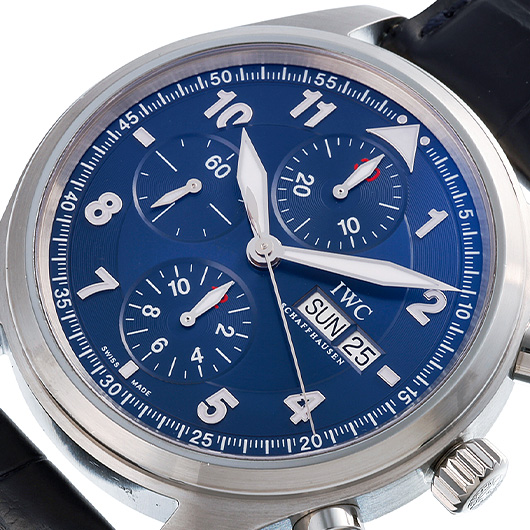 IWC パイロットウォッチ　ローレウスエディション IW371712 ブルー 中古 サブカット 1枚目