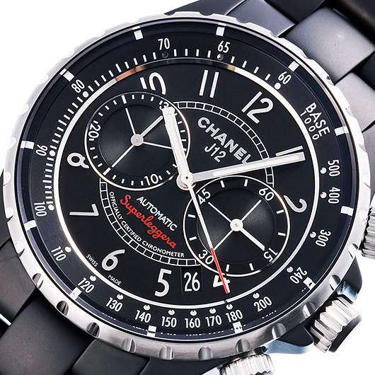 シャネル J12 スーパーレッジェーラ H3409 ブラック 中古 サブカット 1枚目