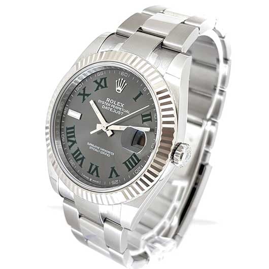 ロレックス デイトジャスト41 126334 グレー 中古 サブカット 1枚目