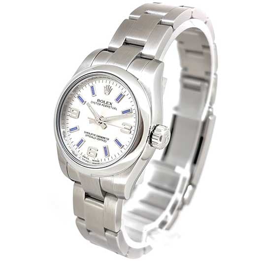 ロレックス オイスター パーペチュアル 176200 シルバー 中古 サブカット 1枚目