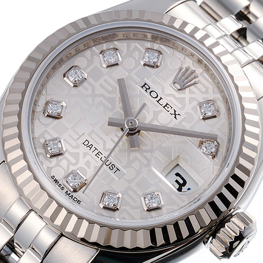 ロレックス デイトジャスト 179174G シルバー 中古 サブカット 1枚目